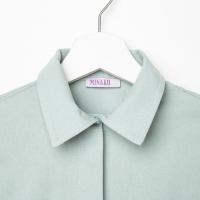 Комбинезон для девочки MINAKU: Casual collection KIDS цвет мятный, рост 158 Комбинезон для девочки MINAKU: Casual collection KIDS цвет мятный, рост 158