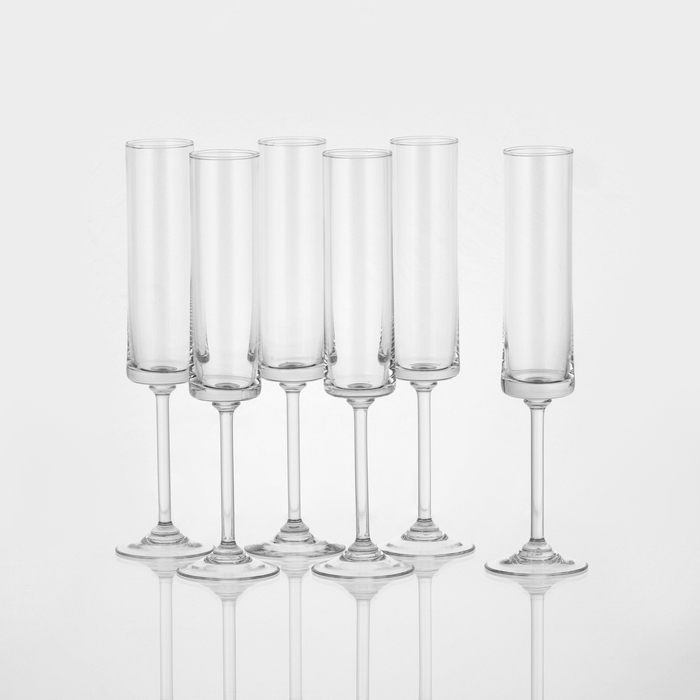 Набор бокалов для шампанского, 150 мл, 6 шт