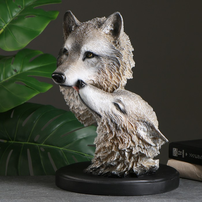 Фигура "Две головы волка" 40&times;30см