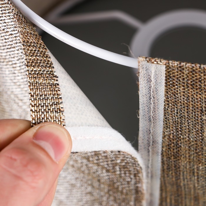 Абажур Е27 серый 20х20х16,5 см