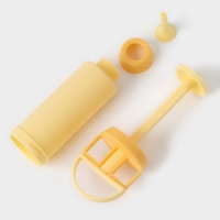 Шприц кондитерский Доляна &laquo;Ваниль&raquo;, 5 насадок, 22&times;5,7&times;5 см