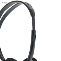 Наушники Defender Aura 102, компьютерные, микрофон, 85 дБ, 32 Ом, 3.5 мм, 1.8 м, чёрные