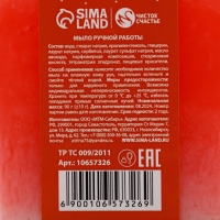 Мыло для рук ручной работы, 90 г, аромат зимней рябины, Новый Год Мыло для рук ручной работы, 90 г, аромат зимней рябины, Новый Год