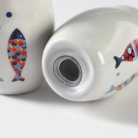 Набор для специй Доляна &laquo;Емеля&raquo;, 2 предмета: солонка, перечница, 130 мл