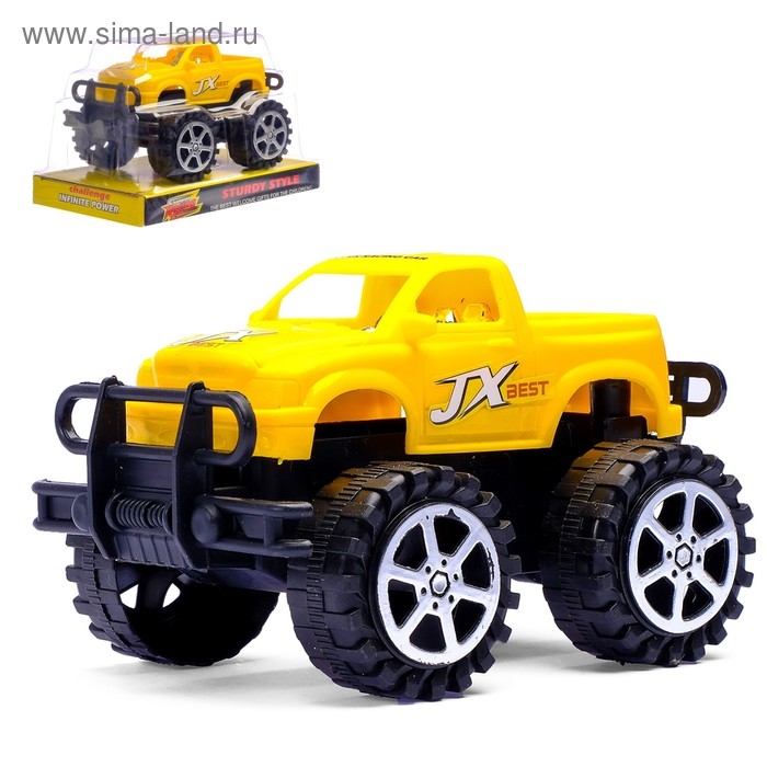 Машина инерционная &laquo;Бигфут&raquo; цвет МИКС