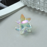 Краб для волос "Аванти" (набор 6 шт) звезда, 2,4 см, прозрачный Краб для волос "Аванти" (набор 6 шт) звезда, 2,4 см, прозрачный