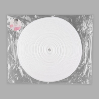 Стропа ременная, 25 мм, 50 &plusmn; 1 м, плотность 7,5 гр/м, цвет белый №3