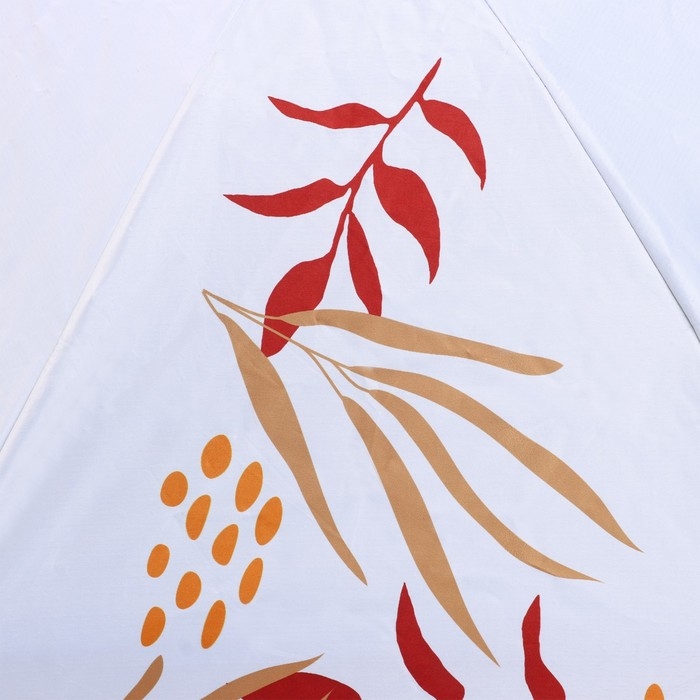 Зонт женский &laquo;Осеннее настроение&raquo;, 6 спиц, складывается в размер телефона.