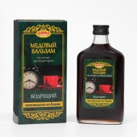 Алтайский медовый бальзам "Бодрящий", 250 мл, стекло Алтайский медовый бальзам "Бодрящий", 250 мл, стекло