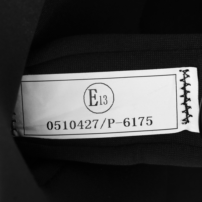 Шлем кроссовый, размер XXL (61), модель - BLD-819-7, черный матовый