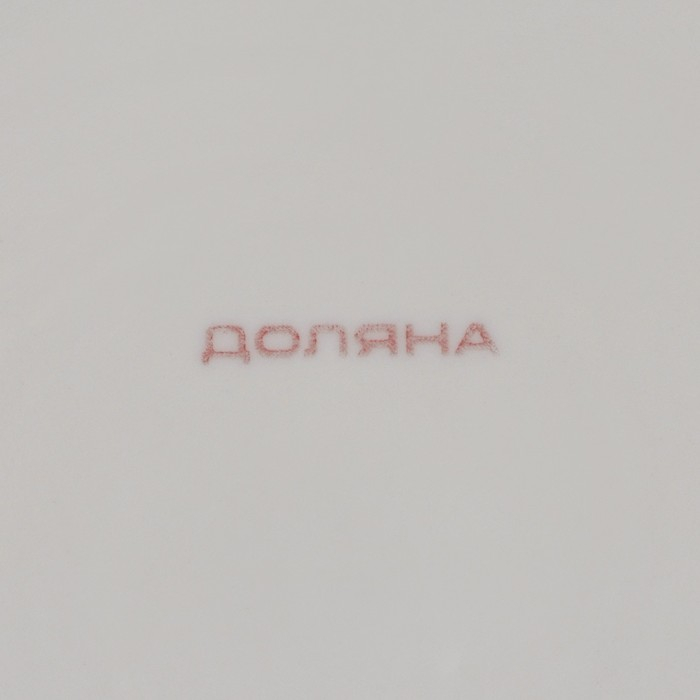 Тарелка керамическая Доляна &laquo;Дайра&raquo;, d=26,7 см, цвет синий