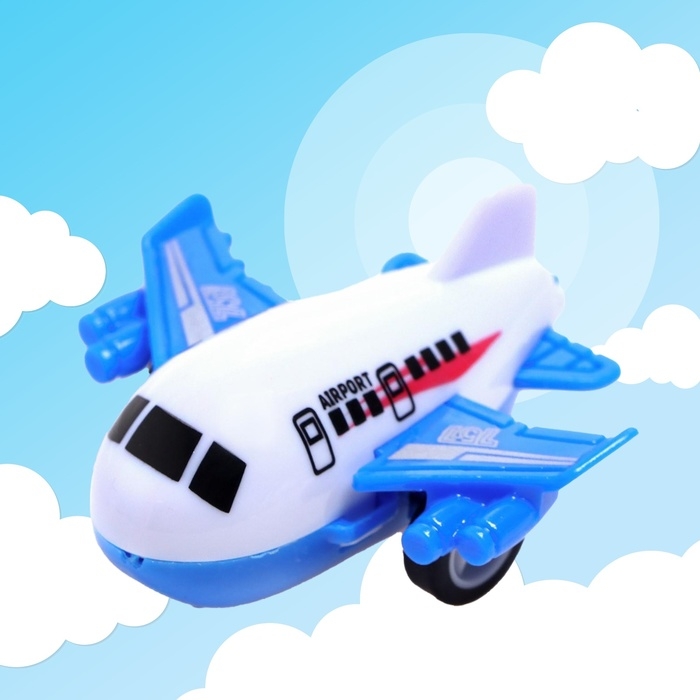 Набор инерционных самолетов &laquo;Авиалинии&raquo;, 4 штуки