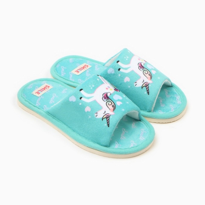 Тапочки детские открытые, размер 32/33 Тапочки детские открытые, размер 32/33