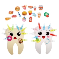 IQ-игра с прищепками &laquo;Вредное и полезное&raquo;