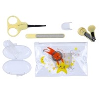 Набор маникюрный детский «Наше Чудо», 4 предмета: ножнички, книпсер, пилочка, щётка Набор маникюрный детский «Наше Чудо», 4 предмета: ножнички, книпсер, пилочка, щётка