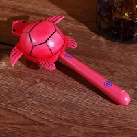 Сувенирный музыкальный инструмент Маракас "Черепашка" дерево 22 см Сувенирный музыкальный инструмент Маракас "Черепашка" дерево 22 см