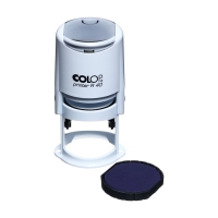 Оснастка для круглой печати автоматическая COLOP Printer R40, диаметр 41.5 мм, с крышкой, корпус белый Оснастка для круглой печати автоматическая COLOP Printer R40, диаметр 41.5 мм, с крышкой, корпус белый