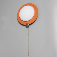 Бра "Планета" LED 3000К-6000К оранжевый 23,5х23,5х12см Бра "Планета" LED 3000К-6000К оранжевый 23,5х23,5х12см