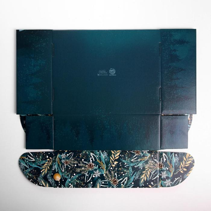 Коробка подарочная новогодняя складная &laquo;Сказочного Нового года&raquo;, 27 х 21 х 9 см, Новый год