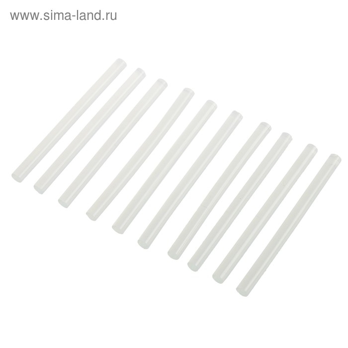 Клеевые стержни ТУНДРА, 7 х 100 мм, 10 шт. Клеевые стержни ТУНДРА, 7 х 100 мм, 10 шт.