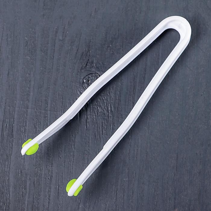 Щипцы кондитерские Доляна, 15&times;3,5 см, цвет белый