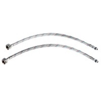 Смеситель для кухни ZEIN Z2103, двухвентильный, силиконовый излив, белый/хром