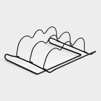 Держатель для бутылок Доляна, подвесной, металл, 32,5&times;31,5&times;13 см, цвет чёрный