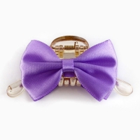 Краб для волос с текстильным декором новогодний &laquo;Все мечты исполнятся&raquo;, на Новый год, 6 х 38 х 32 см