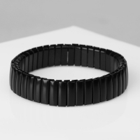 Браслет мужской &laquo;Каркас&raquo; портал, цвет чёрный, d=6,5