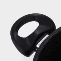 Кастрюля Доляна &laquo;Элит&raquo;, 4 л, d=26 см, h=11 см, антипригарное покрытие, стеклянная крышка