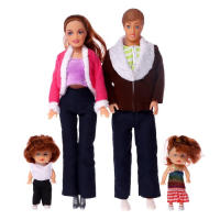 Набор кукол «Дружная семья», 3 вида Набор кукол «Дружная семья», 3 вида