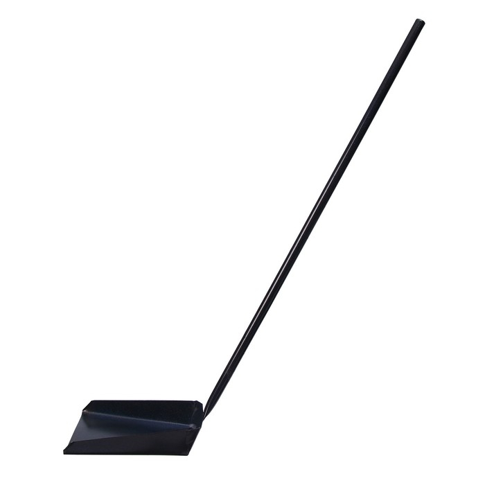 Совок хозяйственный, 19 &times; 19 &times; 5 см, металл, черенок 80 см