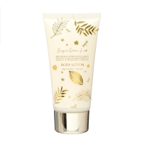 Подарочный набор Elegant Golden Leaf: гель для душа 150 мл, лосьон 100 мл, бомбочка 50 г