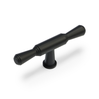 Ручка кнопка CAPPIO RK145, цвет черный Ручка кнопка CAPPIO RK145, цвет черный