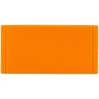 Лейбл из ПВХ Dzeta, S, оранжевый неон