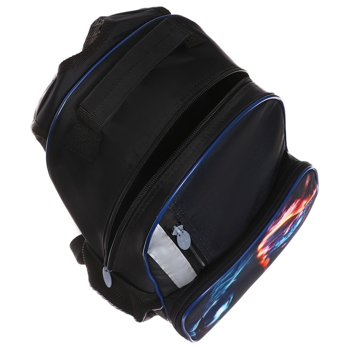 Рюкзак школьный, 37 х 26 х 13 см, эргономичная спинка, Calligrata ОРТ Рюкзак школьный, 37 х 26 х 13 см, эргономичная спинка, Calligrata ОРТ "Тачка в огне"