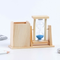 Органайзер для канцелярии с песочными часами (2 в 1) &laquo;№1&raquo;