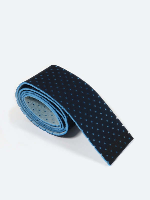 Стельки для обуви, дышащие, для вырезания, в рулоне, 150&times;9 см, чёрный/голубой