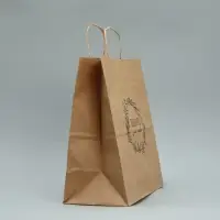 Пакет подарочный крафтовый, упаковка, &laquo;Подарок для тебя&raquo;, 24 х 28 х 14 см