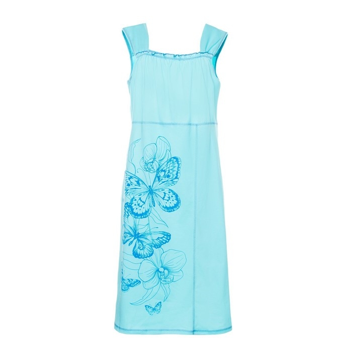 Ночная сорочка женская, цвет голубой, размер 58 Ночная сорочка женская, цвет голубой, размер 58