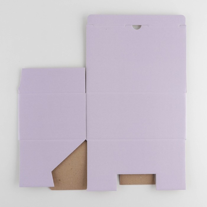 Коробка подарочная складная, упаковка, &laquo;Лавандовая&raquo;, 22 х 15 х 10 см