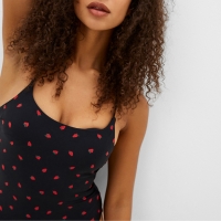 Купальник слитный женский MIST Клубника, размер XS