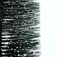 Новогодний декор &laquo;Ёлочка зелёная в снегу&raquo; 8 &times; 8 &times; 40 см