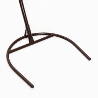 Подвесное кресло КОКОН «Круглое» зелёная подушка, черная стойка Подвесное кресло КОКОН «Круглое» зелёная подушка, черная стойка