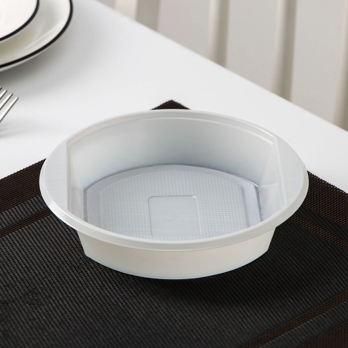 Набор пластиковой одноразовой посуды на 6 персон Не ЗАБЫЛИ! «Биг-Пак №1», цвет белый Набор пластиковой одноразовой посуды на 6 персон Не ЗАБЫЛИ! «Биг-Пак №1», цвет белый