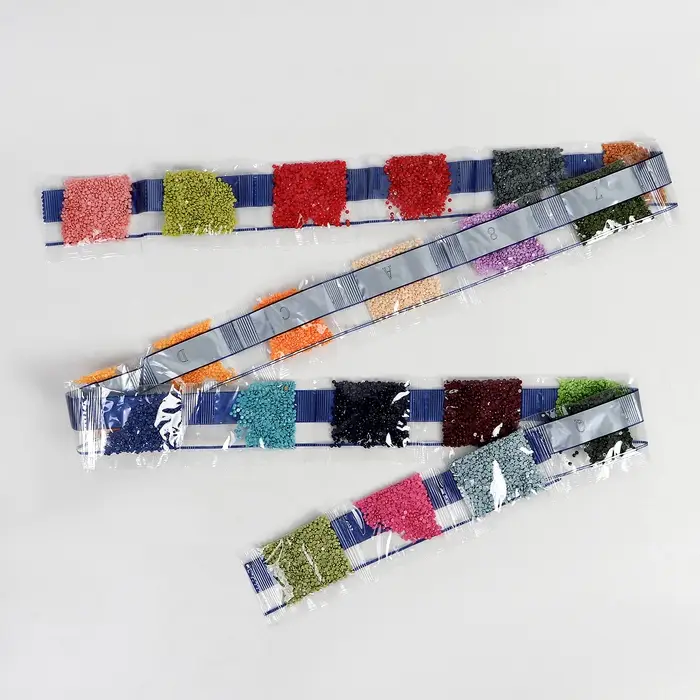 Алмазная вышивка полное заполнение "Полевые цветы", 30*40 см, на холсте