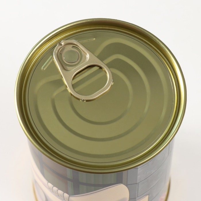 Подарочные носки в банке &laquo;Бант&raquo;, (внутри носки женские, цвет белый)