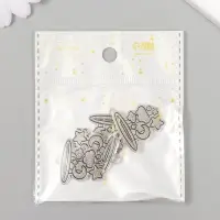 Металлический элемент, декоративная подвеска &laquo;Арт Узор. Детский мобиль с игрушками&raquo;, 2.5&times;2.7 см