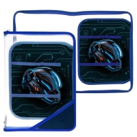 Папка для труда А4, 325 х 230 х 25 мм, молния вокруг, откидная планка, пластиковая, ПТР-1, Calligrata "Мото шлем" Папка для труда А4, 325 х 230 х 25 мм, молния вокруг, откидная планка, пластиковая, ПТР-1, Calligrata "Мото шлем"