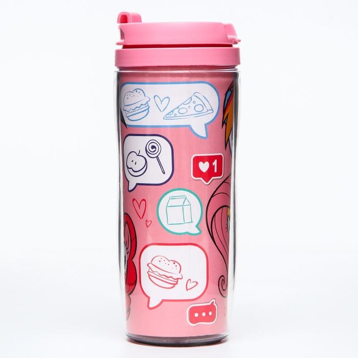 Термостакан, 350 мл Термостакан, 350 мл "Like!", My little pony